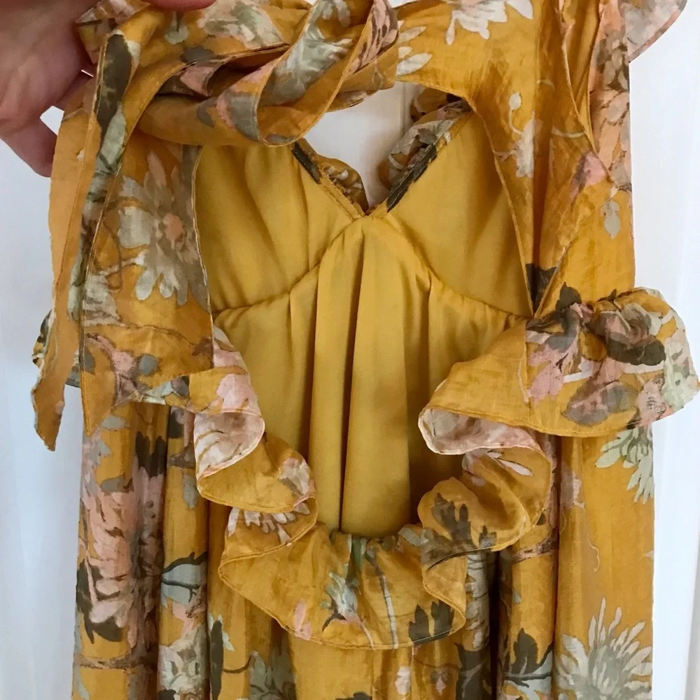 H&M Floral Yellow Maxi Dress - Picture 7 of 12